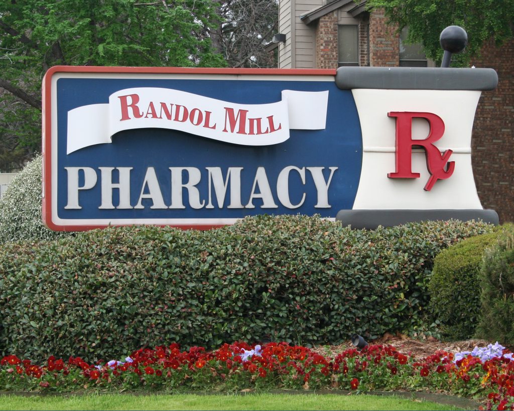 Randol Mill Pharmacy Sign